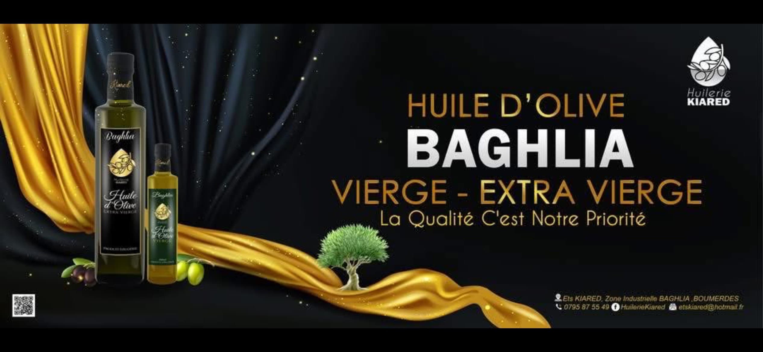 Baghlia olivenolje
